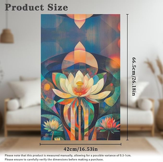 Lily Flower Head Rest Cover for Recliner Washable Sofa Headrest Covers Couch Headrest Covers Furniture Protector for Living Room Home 2 Pcs