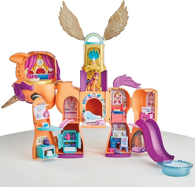 My Little Pony Toys, Sunny's Playset Reveal, 25-Inch-Tall Transforming Doll Playsets and Interactive Toys for 5 Year Old Girls & Boys (Amazon Exclusive)