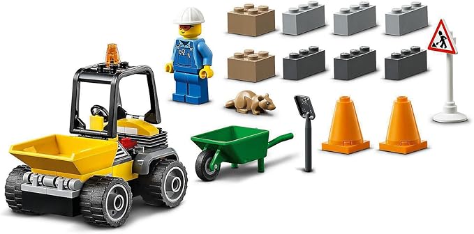 LEGO 60284 City Great Vehicles Highway Construction Vehicle