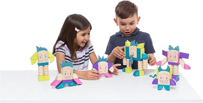 Tegu Pip Magnetic Wooden Block Set For 1-99 years old