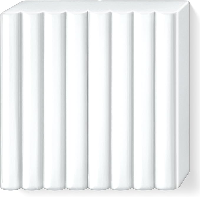 SG Education FIMO 8020 0 Fimo Soft Modelling Clay, 57 g, White
