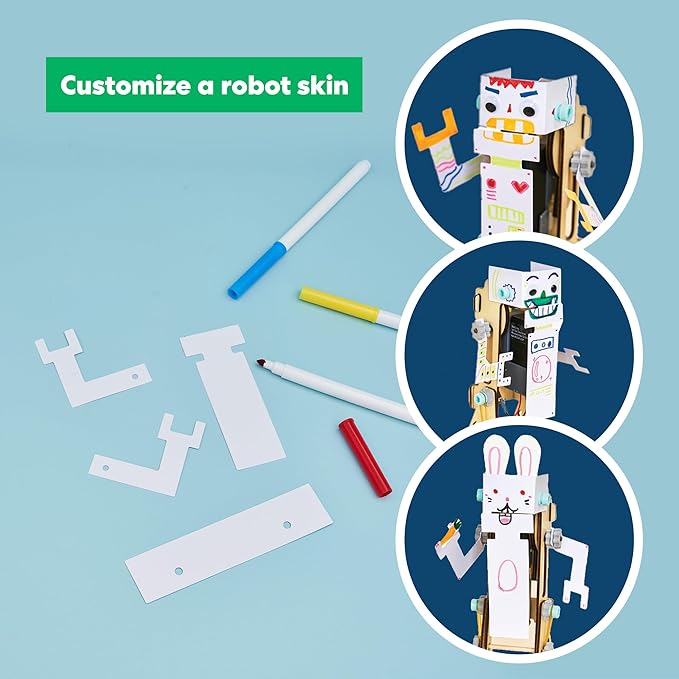 KiwiCo Jumping Robot STEM Kit – Robotics Building Set & Engineering Project for Kids Ages 9+ - Science Gift