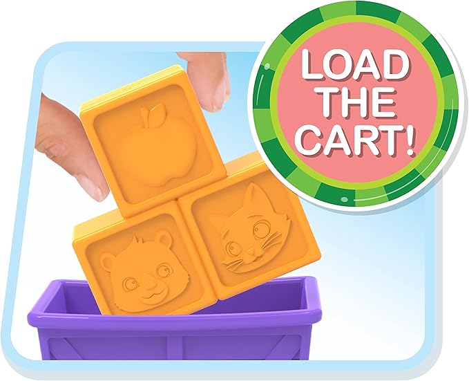 CoComelon All Aboard Musical Train with Bonus Pieces, 24-pieces, Plays “The Train Song", Kids Toys for Ages 18 Month by Just Play