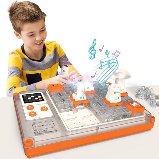 Science Kits for Kids,Electronic Toy with 500+ Circuits Projects | STEM Kit for Boys & Girls Age 6+ | Perfect Educational Gifts for Kids