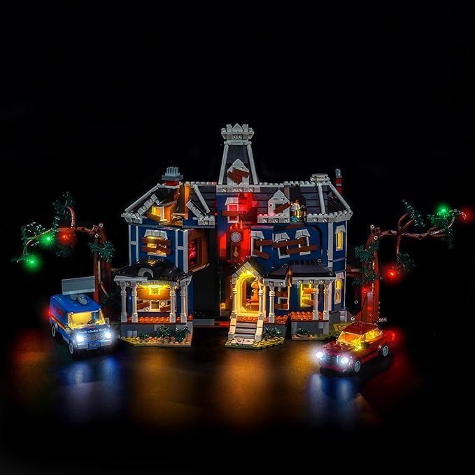 LED Lighting Compatible with LEGO 11370 Stranger Things: The Creel House - JUST Lights,Light Kit Compatible with LEGO Icons Stranger Things: The Creel House,NOT Included The Model