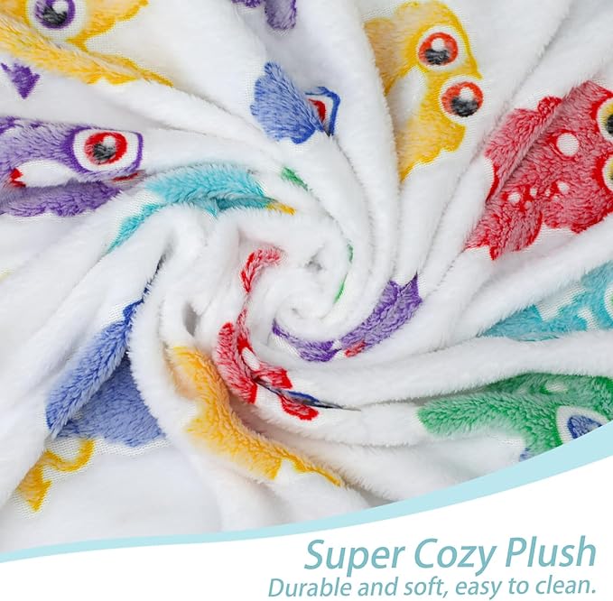 MeMoreCool Glow-in-The-Dark Alphabet Kids Couch – Soft Plush Folding Toddler Chair and Comfy Recliner for Boys and Girls