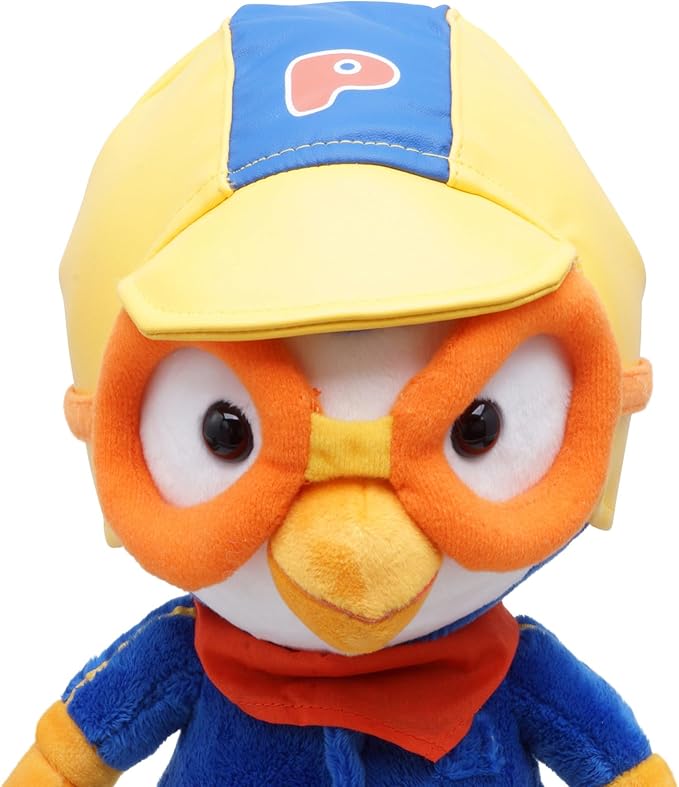 Pororo Toys Pororo Plush Doll - Toys for Toddlers Birthday for Boys & Girls Suitable for All Ages Toy Figure 1 Year+ (Big Pororo)