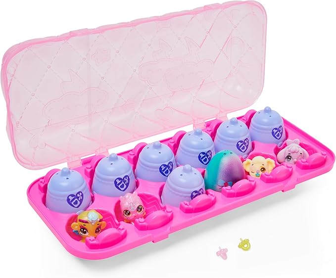 Hatchimals CollEGGtibles, Shimmer Babies 12-Pack Egg Carton, Kids Toys for Girls Ages 5 and up