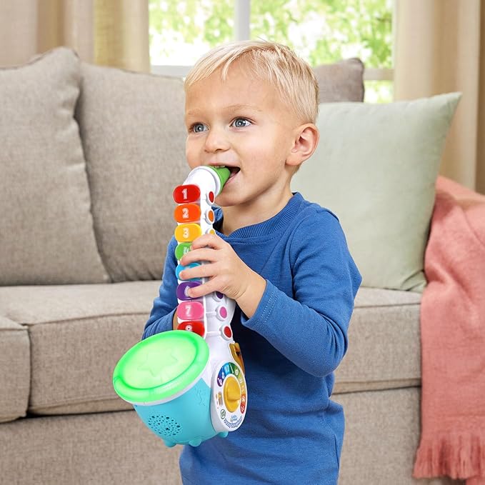 LeapFrog Learn and Groove Jazzy Saxophone Musical Toy for Toddlers