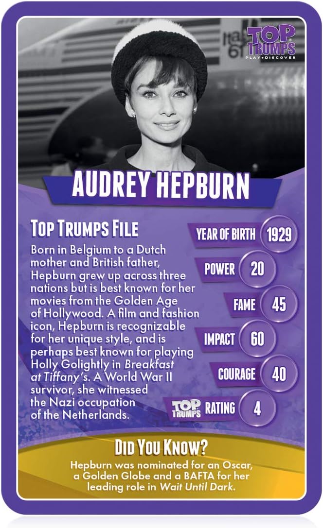 Top Trumps Card Game Great Women - Family Games For Kids and Adults - Learning Games - Kids Card Games for 2 Players and more - Kid War Games - Card Wars - For 6 plus kids