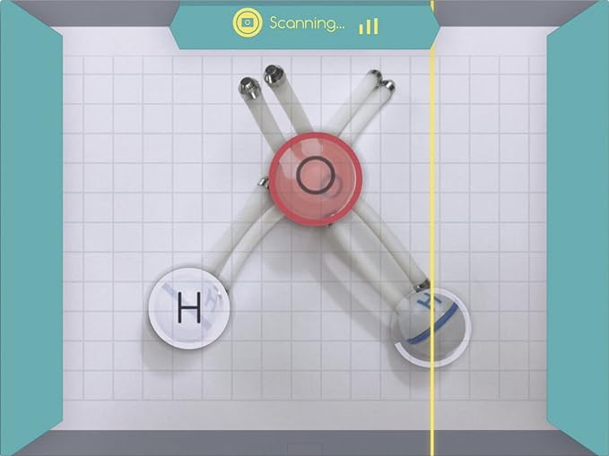 Happy Atoms Magnetic Molecular Modeling Complete Set | Intro to Atoms, Molecules, Bonding, Chemistry | Create Thousands of Molecules, 216 Activities, Plus Free Educational App for iOS, Android