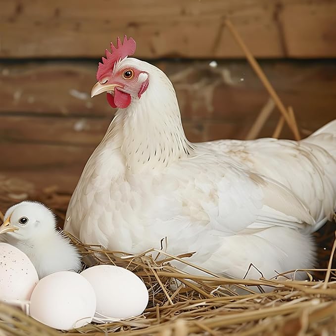 10pcs Wooden Fake Eggs, White Wooden Easter Eggs, DIY Kitchen Pretend Game Food Set, Children's Kitchen Game Toys, Home Decoration Products, Fake Eggs for Home Farm Decoration