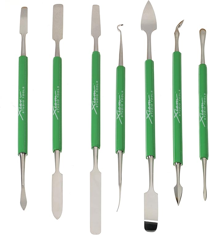 Xiem Studio Tools Ultimate Tools for Clay Artists (Double-Ended Carving and Sculpting Tools)