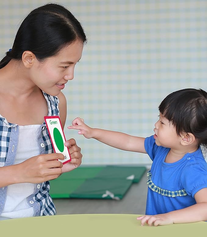 Carson Dellosa Toddler Flash Cards 4 Pack, Alphabet Flash Cards, Sight Word Flash Cards, Colors & Shapes Flash Cards, Number Flash Cards, Math & Phonics Kindergarten - Preschool Learning Activities 4+