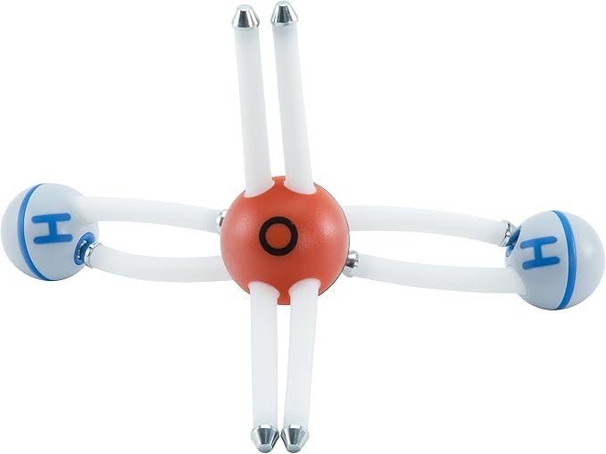 Happy Atoms Magnetic Molecular Modeling Complete Set | Intro to Atoms, Molecules, Bonding, Chemistry | Create Thousands of Molecules, 216 Activities, Plus Free Educational App for iOS, Android