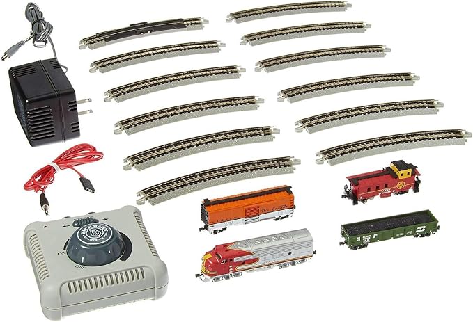 Bachmann Trains - Super Chief Ready To Run Electric Train Set - N Scale