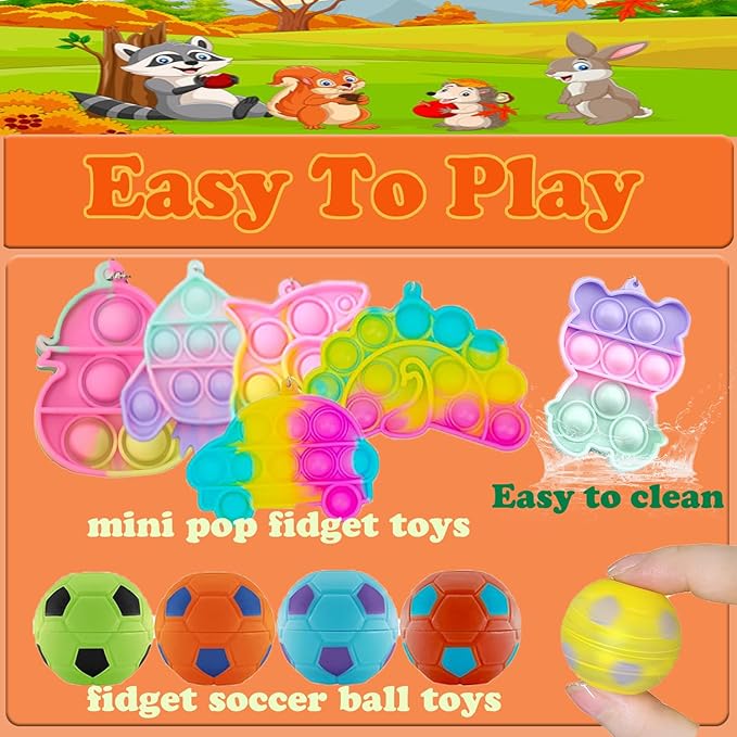 116 Pcs Prizes for Kids Classroom, Treasure Box Toys for Classroom, Treasure Chest, Birthday Party Favors for Kids 4-8, Pinata Fillers Goodie Bag Stuffers, Bulk Valentines Gift for Kids Classroom