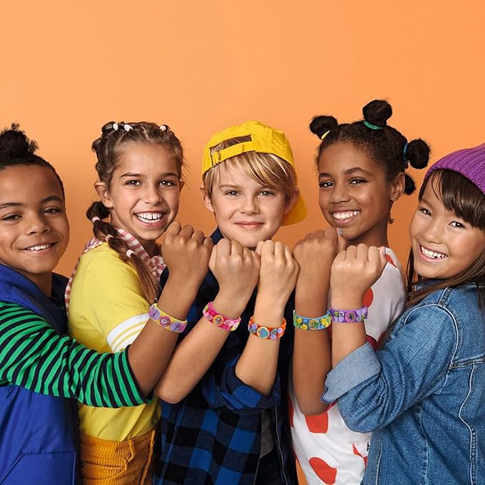 SIENON Dots Bracelets 6Pcs Kids Building Block Bracelets, DIY Creative Craft Project Bracelet Making Kit for Kids Friendship Bracelets, Dots Construction Toys for Boys Girls Birthday Christmas Party