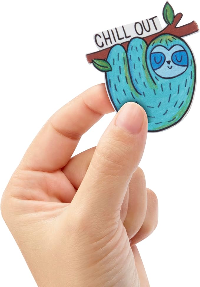 Shrinky Dinks Creative Pack, 25 Bright White Sheets, Kids Arts and Crafts Activity Set, Kids Toys for Ages 6 Up by Just Play