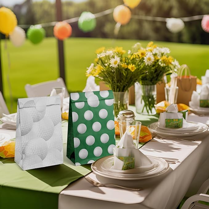 24 Golf Party Favor Bags Golf Goodie Bags Golf Party Favors for Kids Golf Birthday Party Supplies