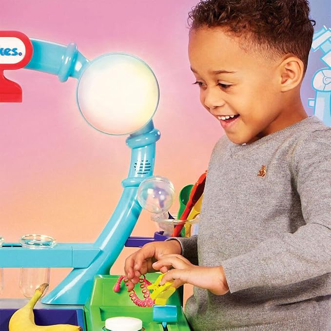 Little Tikes STEM Jr. Wonder Lab Toy with Experiments for kids Multicolor, 28.00 L x 16.00 W x 33.50 H Inches