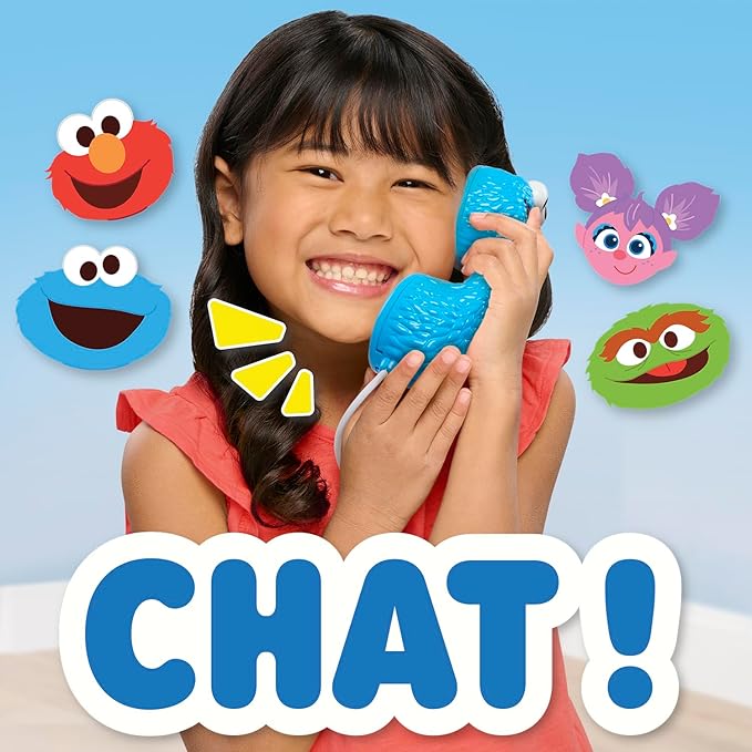 Sesame Street Elmo’s Sing & Learn 17.5 Inch Playphone, Learning and Education, Kids Toys for Ages 2 Up by Just Play