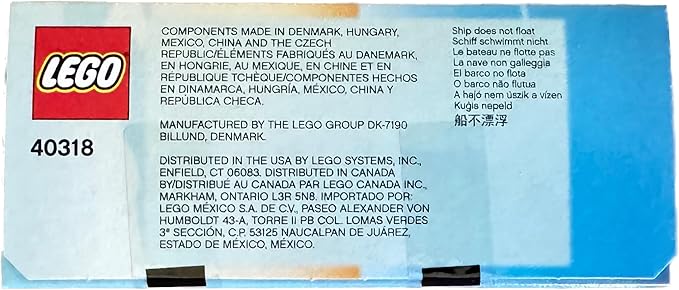 LEGO 40318 MSC Cruises Cruise Ship