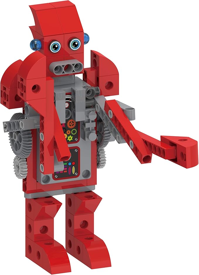 Thames & Kosmos Kids First Robot Factory: Wacky, Misfit, Rogue Robots STEM Experiment Kit | Hands-on Model Building for Young Engineers | Build 8 Motorized Robots | Play & Learn with Storybook Manual