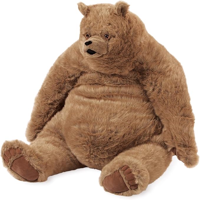 Manhattan Toy Kodiak Bear Jumbo 40" Huggable Stuffed Animal and Plush Room Décor for 4 Years and Up