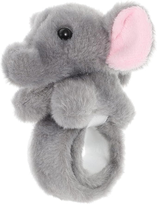 Toddmomy Plush Animal Wristband Stuffed Animals Slap Bracelet Plush Animal Slap Bracelets Animal Wrist Slap Bracelet for Kids Birthday Party Costume Props