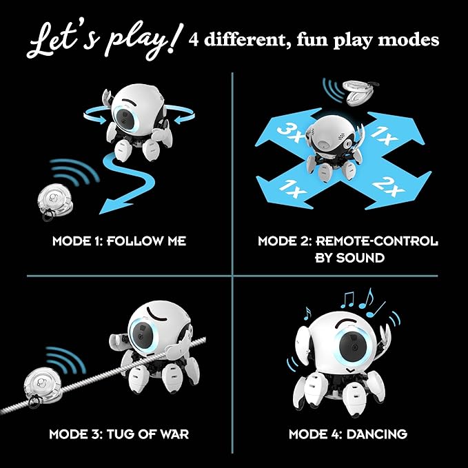 Thames & Kosmos Hero: Sound-Sensing Robot STEM Kit, Toy of the Year Finalist, Build a Robot that Reacts to Sounds, Explore Engineering, Sound Technology, Spatial Hearing, Screen-Free, Educational Play