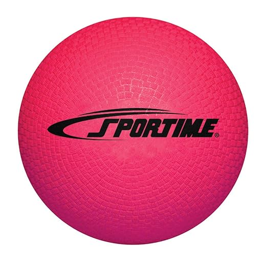 Sportime Playground Ball, 5 Inches, Red - 1293603