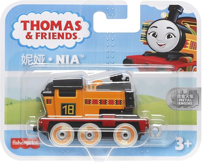 Thomas & Friends Toy Train Diecast Metal Engine 8cm Push-Along Vehicle - Nia