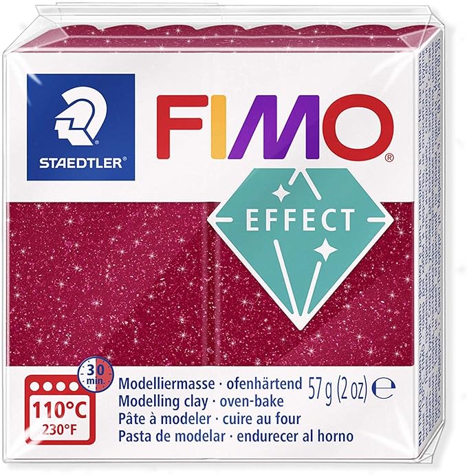 FIMO Soft Polymer Oven Bake Modelling Clay - 57g Blocks - Set of 6 - Galaxy Colours