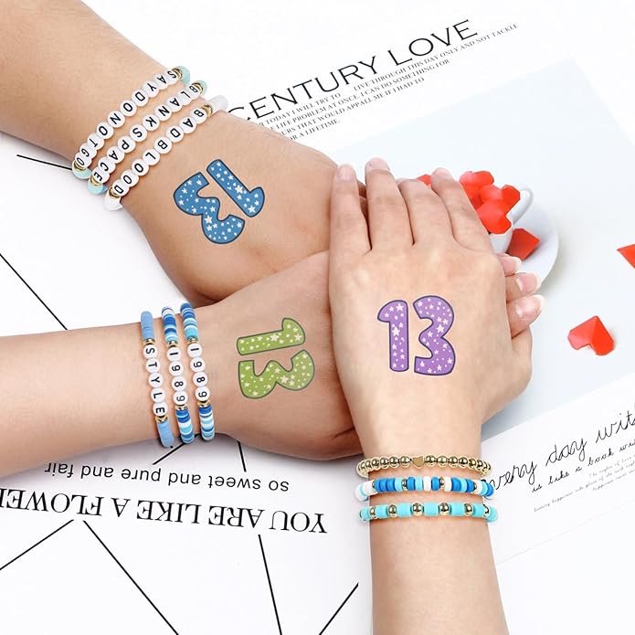 Vefungyan Bead Bracelets for kids and Charms Set for Boys Girls Halloween Goodie Bag Fillers