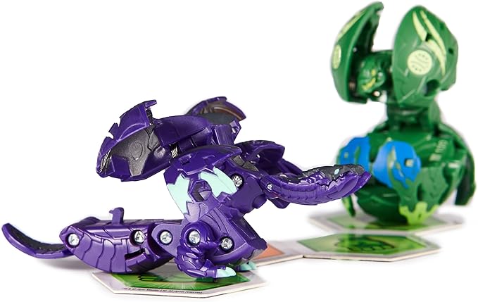 Bakugan Legends, Baku-tin, Gargonoid X Webam (Exclusive, Mystery Core, 2 Gate Cards, 4 Baku-Cores, Collectible Action Figures, Ages 6 and Up