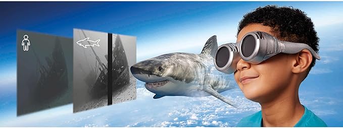 Brainstorm: See The World Through Others' Eyes - Optical Science Kit, 22 Mix & Match Lenses, Educational Leaflet, STEM Learning, Multi-Lingual, Kid 6+