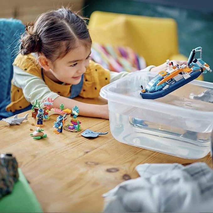 LEGO 60377 City Sea Explorer Boat Set