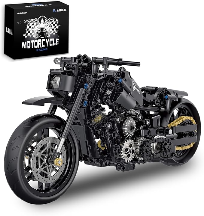 1:8 Motorcycle Building Set for Adults, Building Blocks for Adults, Collectible Toy for 14 15 16+ Years Old Boys, Teenage Boys Gifts on Birthday(579PCS)