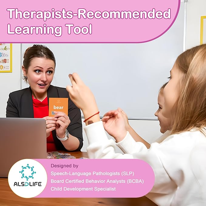 54 Noun Flashcards, Preschool Advanced Vocabulary Flash Cards for Toddlers 4-6, Jobs Time Season, Advanced Level Speech Therapy Materials for Special Education, Preschool Learning