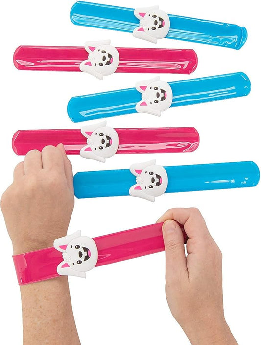 Easter Slap Bracelet W Rubber ICON - Jewelry - 12 Pieces