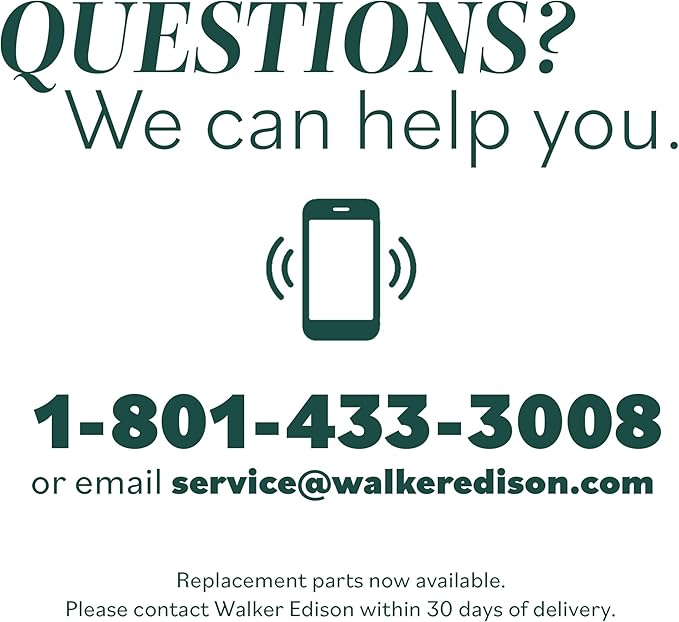 Walker Edison Modern Twin-Size Children's Bed Frame Bedroom, Twin-Size, Grey