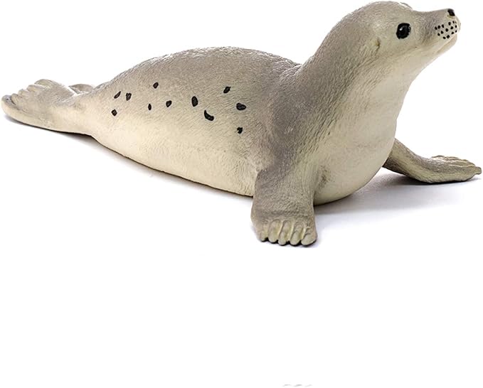 Schleich Wild Life, Realistic Ocean and Marine Animal Toys for Boys and Girls, Seal Toy Figurine, Ages 3+, 1.6 inch