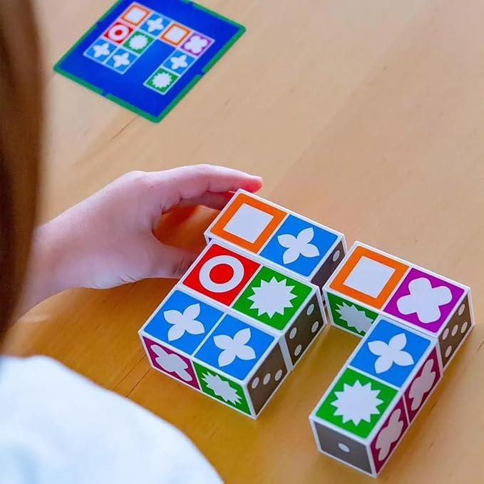 Foxmind Match Madness Board Game, Dual Mode Visual Recognition Matching Board Game, Fast Paced Puzzle Game to Develop Problem Solving Skills, Fun Board Games for Adults and Family