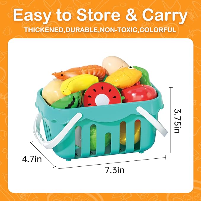 130Pcs Kitchen Playset, Toddler Pretend Cooking Play Pots, Pans, Utensils Cookware, Daily Food Fruit Veges, Shopping Storage Basket, Dessert, Prop Money, Learning Gift for Child (Pink)