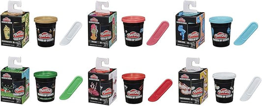 Play-Doh Grown Up Scents Multipack of Scented Modeling Compound for Adults, 6 Assorted Colors and Smells, Funny Gift or Party Favor for Men and Women