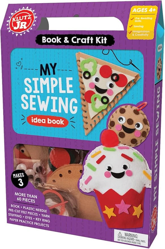 KLUTZ My Simple Sewing Jr. Craft Kit