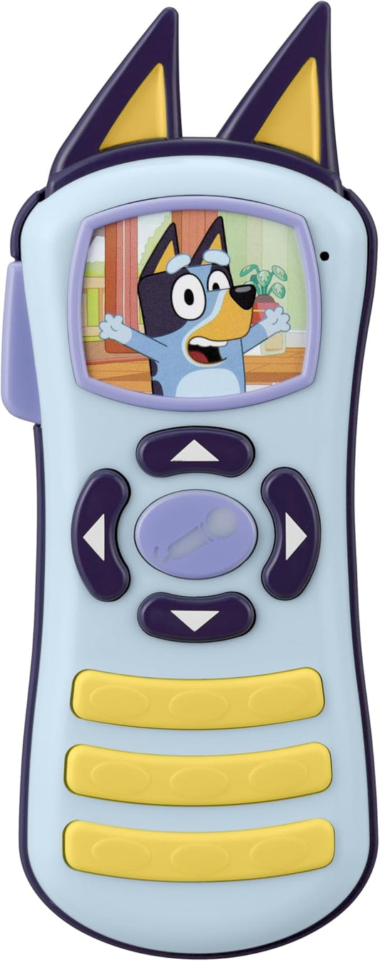 eKids Bluey Toy Remote Control for Toddlers with Built-in Music and Sound Effects, Designed for Fans of Bluey Toys