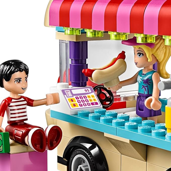LEGO 41129 Friends Amusement Park Hot Dog Van Construction Set - Multi-Coloured