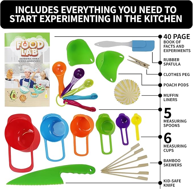 SpiceBox Science Lab Food Lab Kit: Explore The Science of Delicious Cuisine
